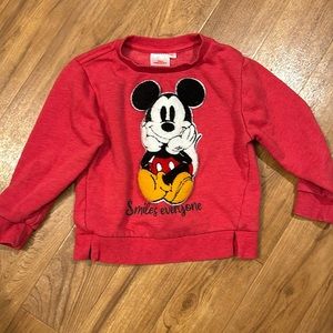 Disney Mickey Mouse Toddler Boy Pull Over Size 4T